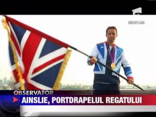 Ben Ainslie va purta drapelul Marii Britanii in cadrul ceremoniei de inchidere a Jocurilor de la Londra