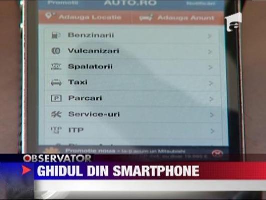 Aplicatii de smartphone care pot face minuni in trafic