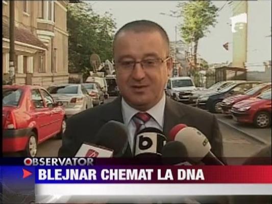 Sorin Blejnar, fostul sef al ANAF-ului, a fost chemat la DNA