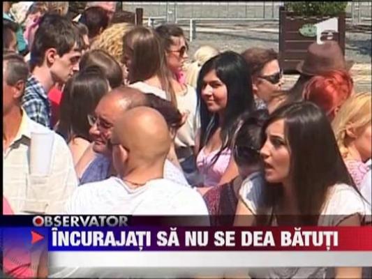 Dan Bittman incurajeaza concurentii de la X Factor