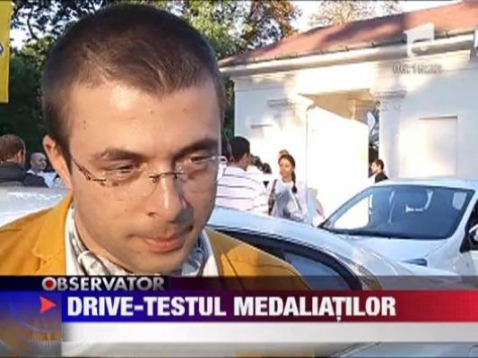 Sportivii romani medaliati la Jocurile Olimpice si-au primit autoturismele