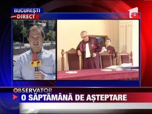 Curtea Constitutionala amana decizia privind referendumul pentru 21 august