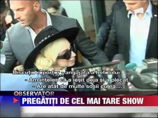 35 de mii de oameni asista la concertul anului in Romania. Lady Gaga si-a salutat deja fanii