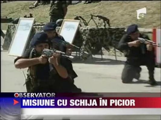 Militarul ranit la demonstratiile de la ziua Marinei are o schija metalica in picior