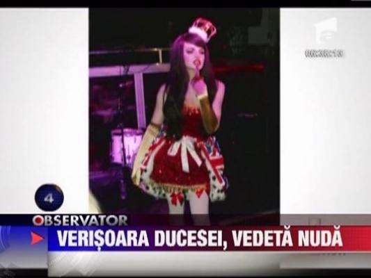 Verisoara lui Kate Middleton a pozat nud!