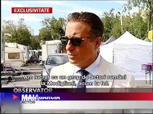 Andy Garcia a facut o pasiune pentru Maia Morgenstern