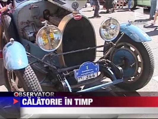 Parada de masini de epoca, in judetul Harghita