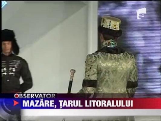 Radu Mazare s-a costumat in tar la Summer Fashion Festival