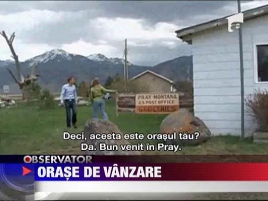 Sase orase si sate din SUA si doua din Italia au fost scoase la vanzare