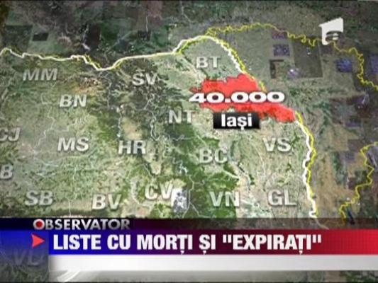 Mortii ar putea decide soarta referendumului! Zeci de mii de romani decedati apar pe listele electorale
