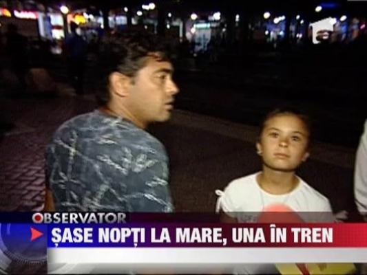 Sase nopti la mare, una in tren