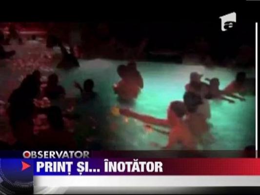 Printul Harry s-a intrecut cu Ryan Lochte