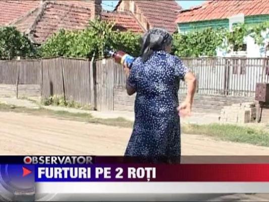 Furturi pe doua roti, la Teius