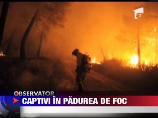 Pompieri salvati de la moarte sigura, in Spania