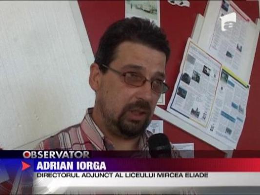 In Liceul "Mircea Eliade" din Resita se intra mai greu ca la NASA!