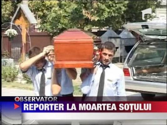 Sotia pilotului mort la Craiova, trimisa la accident ca jurnalist: Am sperat tot timpul sa nu fie el