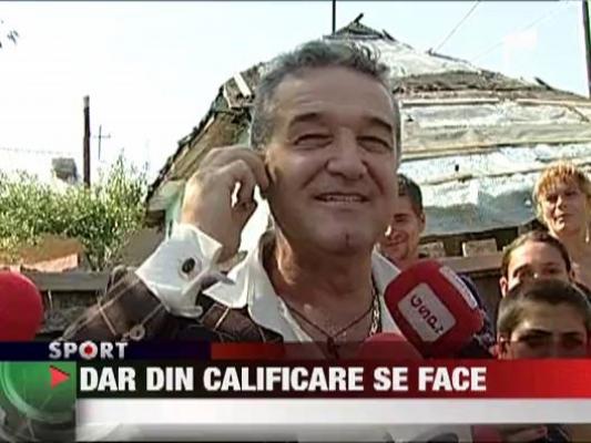 Gigi Becali i-a daruit o casa unui copil nevoias