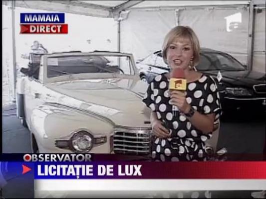 Cea mai fastuoasa licitatie de autoturisme are loc la Mamaia