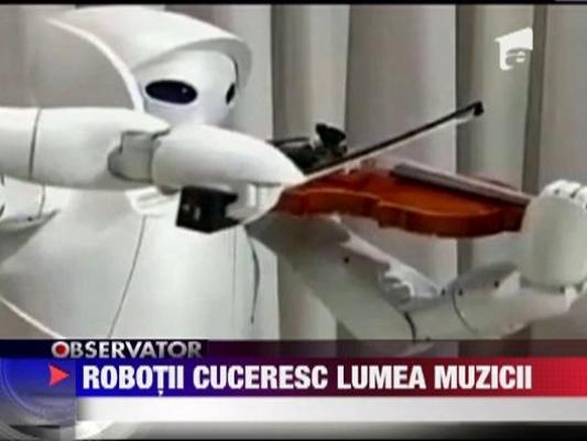 Robotii cuceresc lumea muzicii