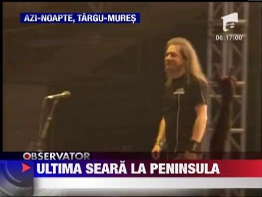 Festivalul Peninsula de la Targu-Mures a ajuns la final