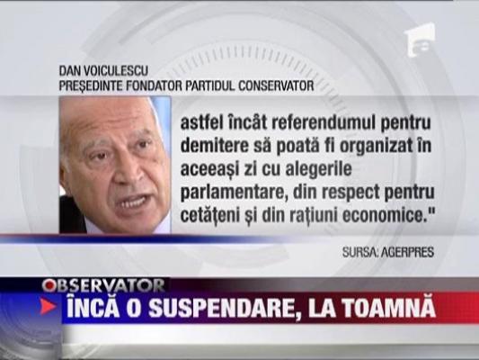 Inca o suspendare la toamna