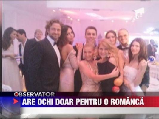 Gerard Butler, indragostit lulea de romanca Madalina Ghenea