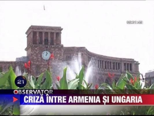 Armenia a decis sa rupa relatiile diplomatice cu Ungaria