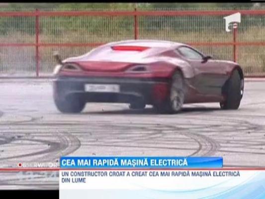 Cea mai rapida masina electrica din lume poate ajunge 305 km/h