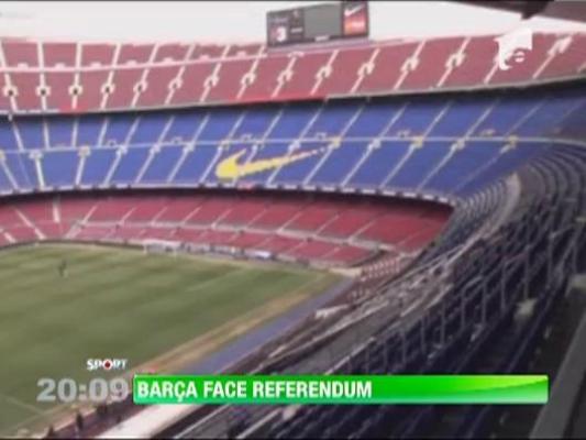 Barcelona face referendum
