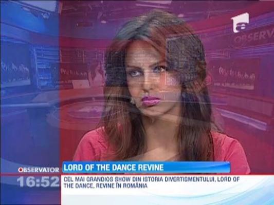 Cel mai grandios show din istoria divertismentului, Lord of the dance, revine in Romania