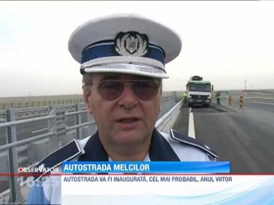 Pe Autostrada A1, intre Arad si Timisoara, viteza a fost limitata la 60 km/h