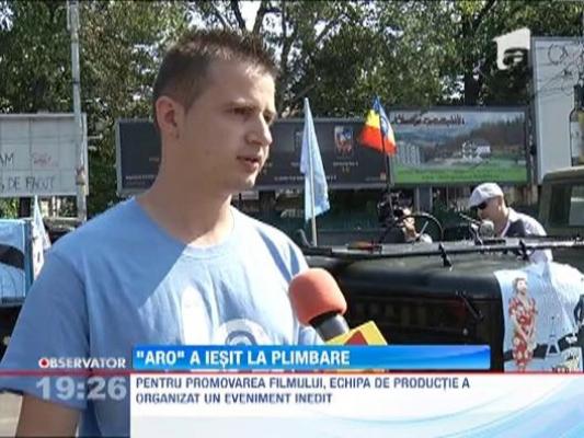 Parada de masini ARO, in Capitala