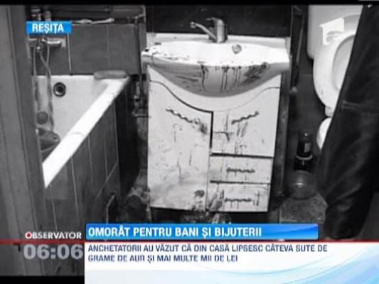 Un batran din Resita a fost ucis pentru cateva sute de grame de aur