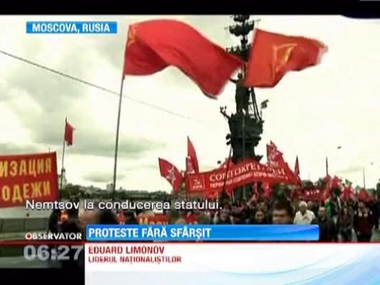 Protestele impotriva lui Putin continua in Rusia