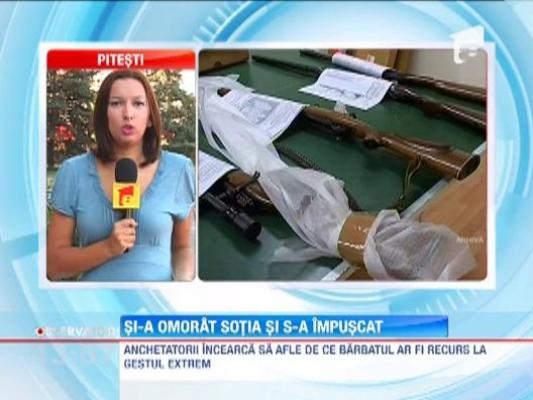 Un padurar din Olt si-a impuscat sotia, apoi s-a sinucis