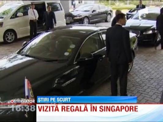 Printul William si Ducesa de Cambridge, vizita regala in Singapore