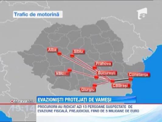 Evazionisti protejati de vamesi