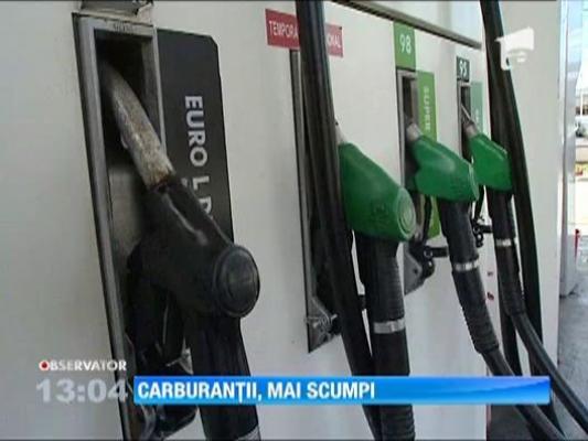 Benzina si motorina s-au scumpit din nou