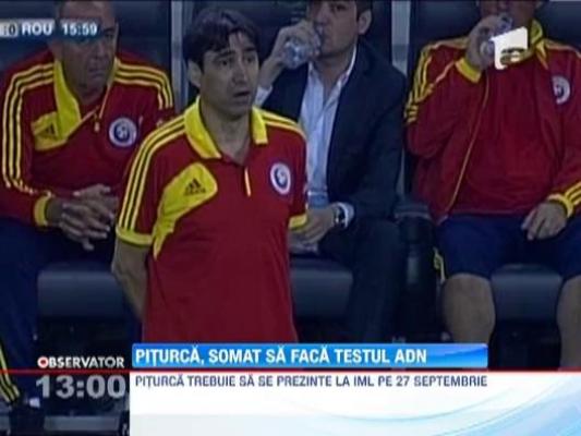 Victor Piturca, somat sa-si faca testul ADN