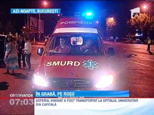 Accident spectaculos in cartierul Timpuri Noi din Capitala!