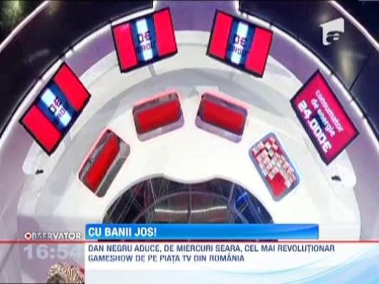 Toamna aceasta, Antena 1 va asteapta "Cu banii jos"!