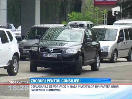 Zboruri ce insumeaza 35 de mii de euro pentru consilierii din Arad