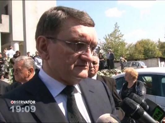 Fostul minstru al Agriculturii, Ioan Avram Muresan, si-a condus pe ultimul drum fiul