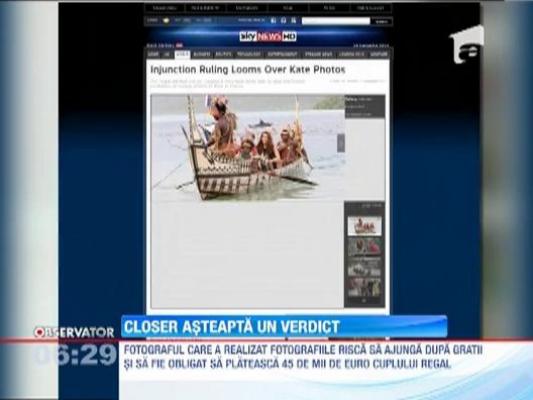 O instanta din Franta decide astazi daca revista Closer va plati despagubiri familiei regale