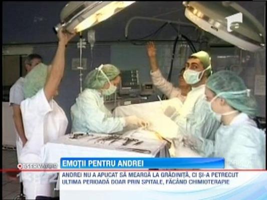 UPDATE / Copilul chinuit de o tumora gigant va fi operat la Cluj