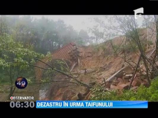 Taifunul Sanba a semanat teroare in estul Asiei