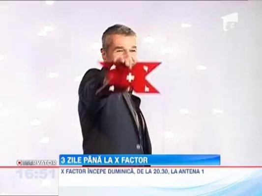 3 zile pana la X Factor