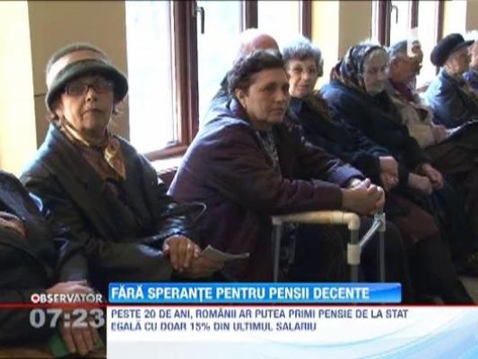 Pensiile „decreteilor“ sunt o bomba cu ceas! Statul le poate plati 15% din salariu la batranete