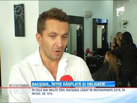 Romanii privesc bacsisul ca pe confirmarea finala a potentei lor financiare