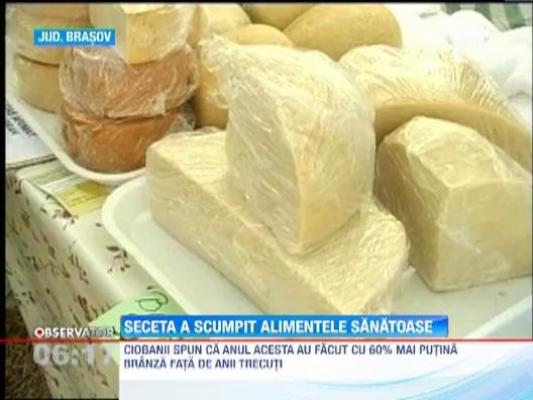 Branza devine un lux pentru romani